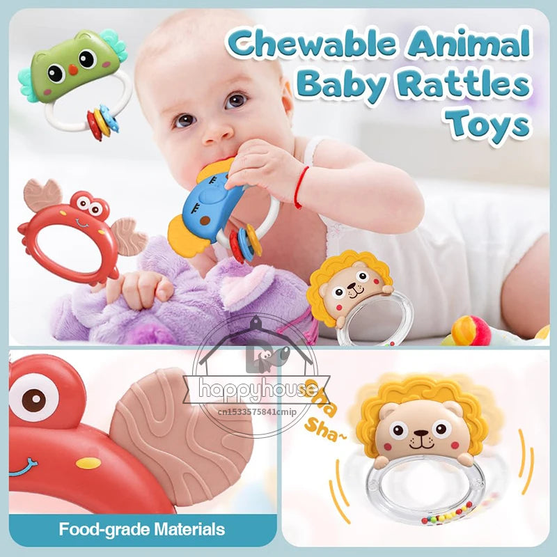 Musical Baby Crib Mobile with Lights Music Projection