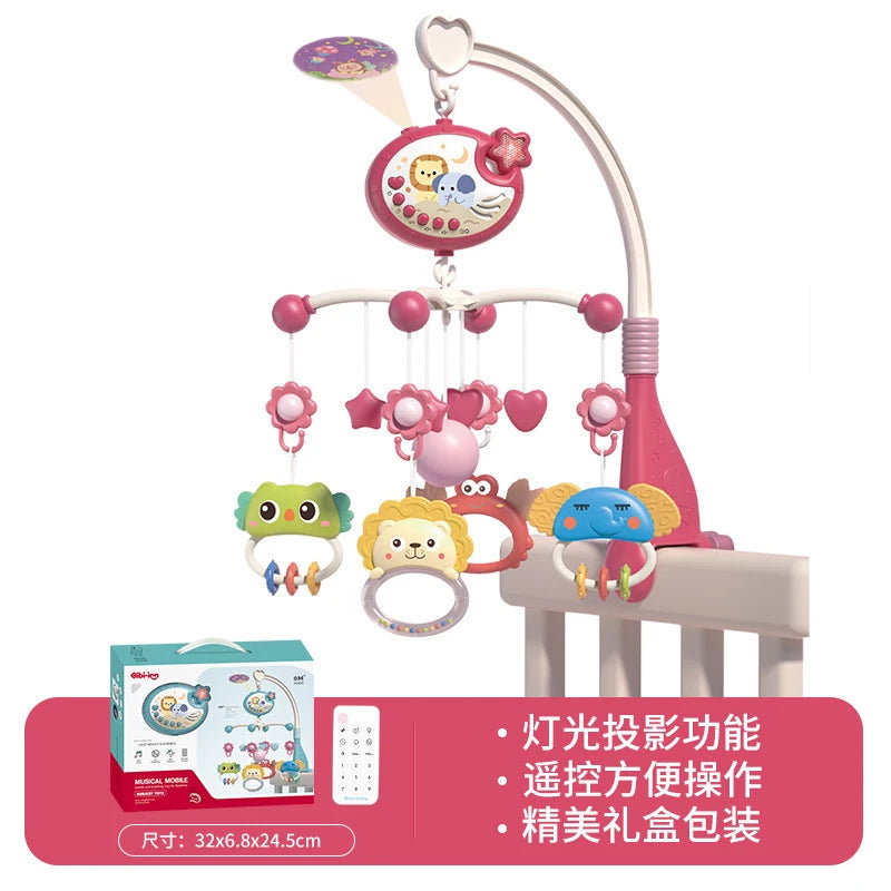 Musical Baby Crib Mobile with Lights Music Projection