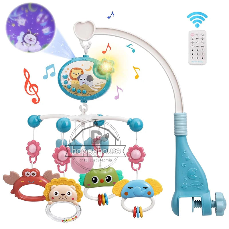 Musical Baby Crib Mobile with Lights Music Projection