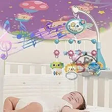 Musical Baby Crib Mobile with Lights Music Projection